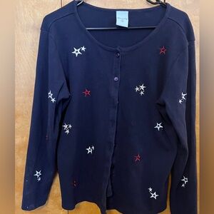 Women’s Large Petite Americana Cardigan
